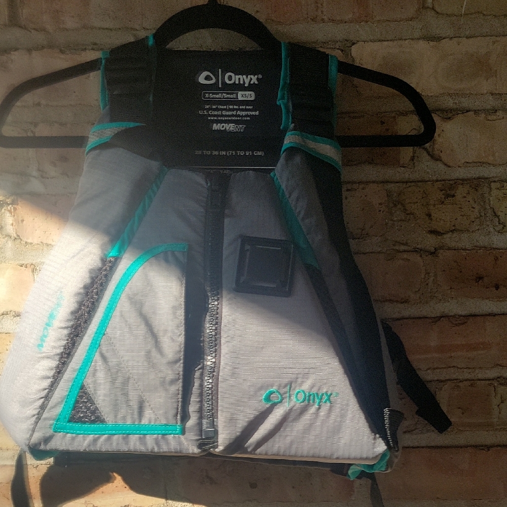 Onyx Teal and Gray Safety Vest